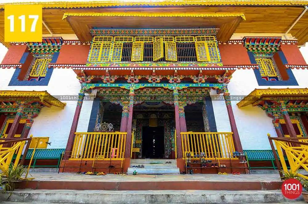 Entrance to the prayer hall