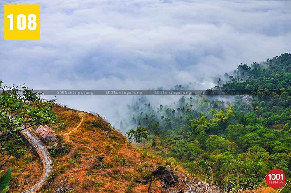 Clouds over Rock Garden, Kurseong