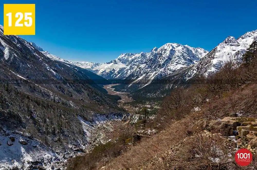 View of Yumthang Valley